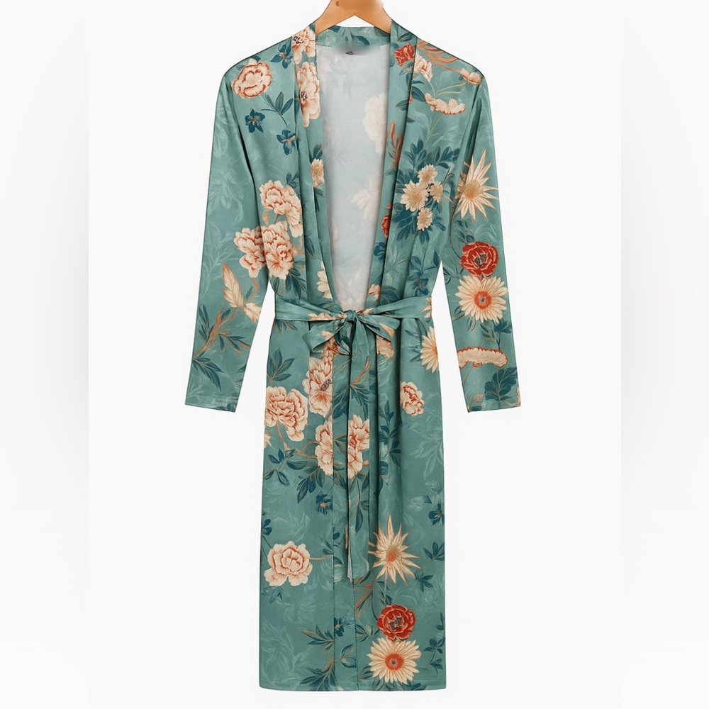 Feitong Plus Size Kimono 3X – Lightweight Boho Cover Up